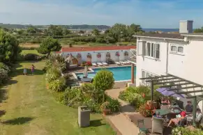 Exterior and pool with view